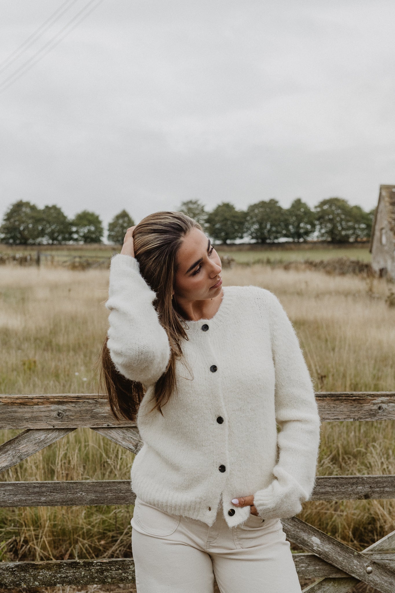 VMNOVAH Knit Cardigan - Birch